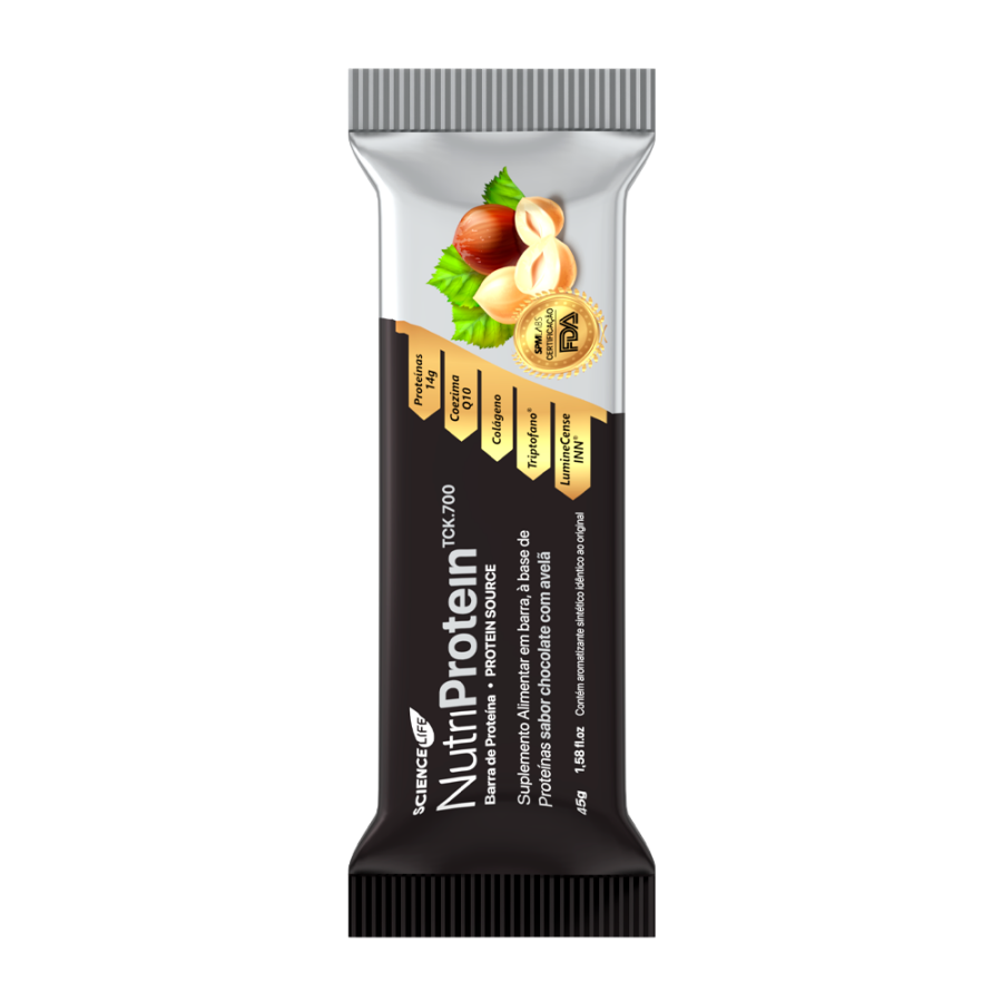 Nutri Protein - Chocolate com Avelã C/ 12 unidades